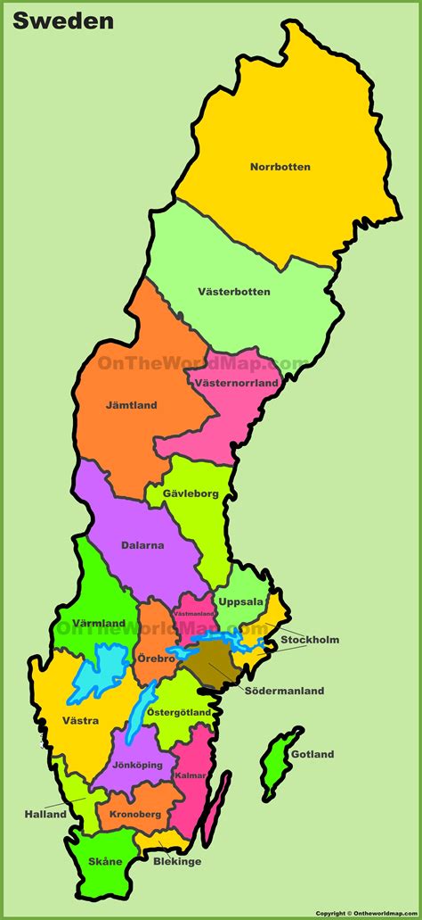 swedish states.